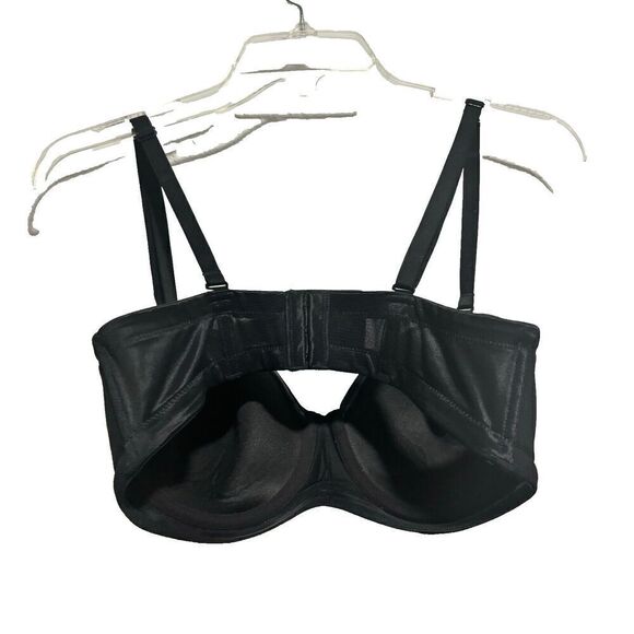 NWOT Wacoal T-Shirt Bra 36D Black Removable Straps Underwired Lightly Lined - Picture 2 of 7